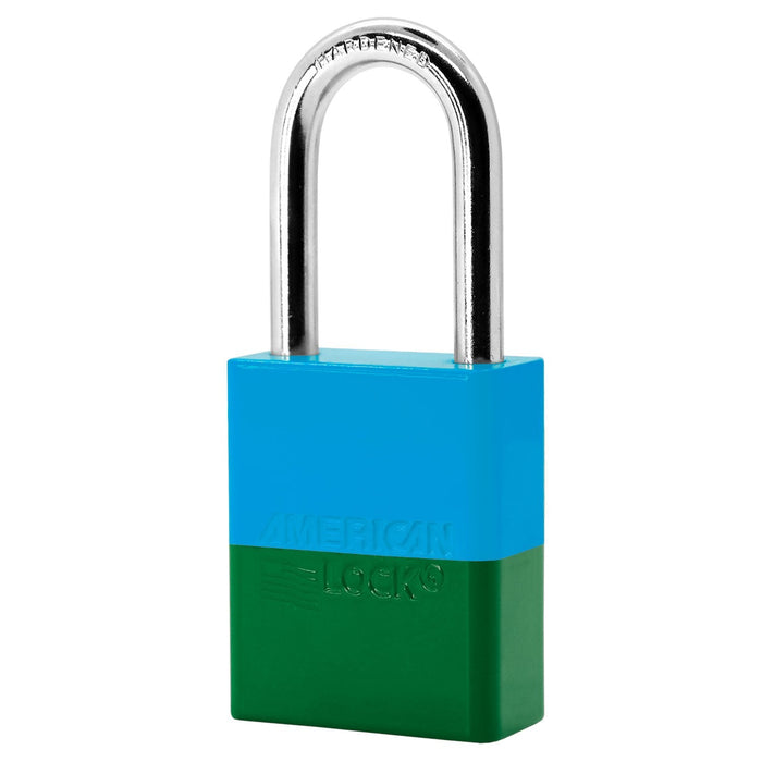 American Lock S1106PC Powder Coated Dual Colored Aluminum Padlock