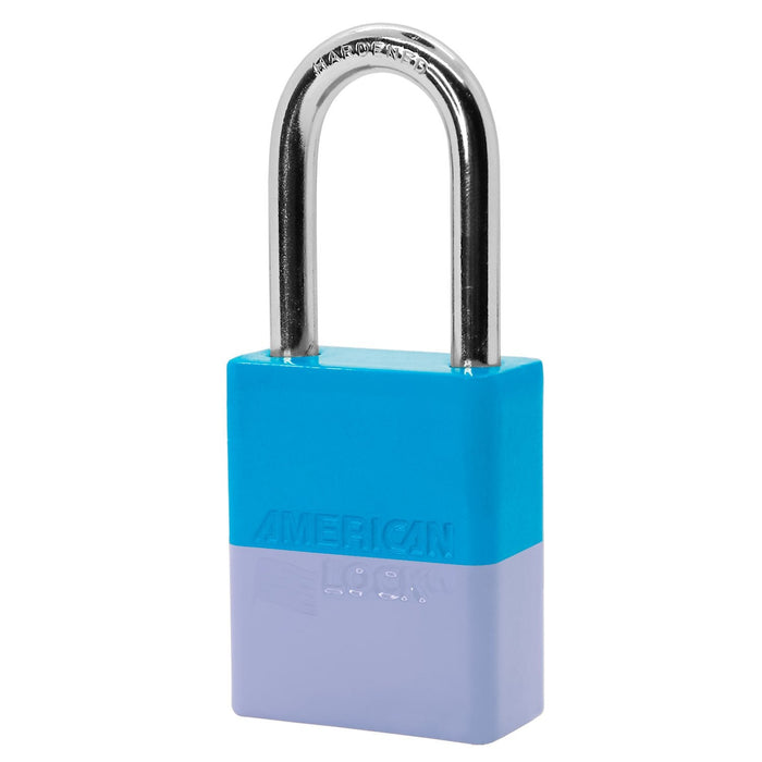 American Lock S1106PC Powder Coated Dual Colored Aluminum Padlock