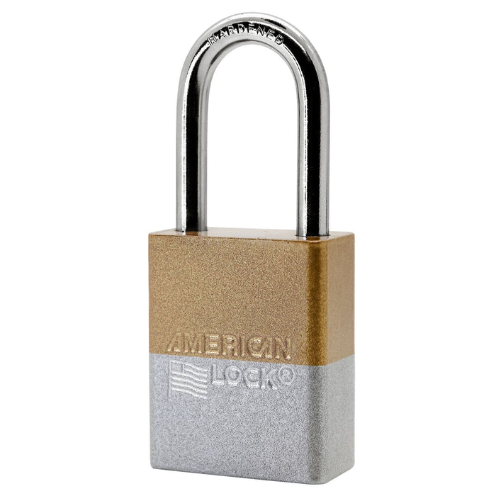 American Lock S1106PC Powder Coated Dual Colored Aluminum Padlock