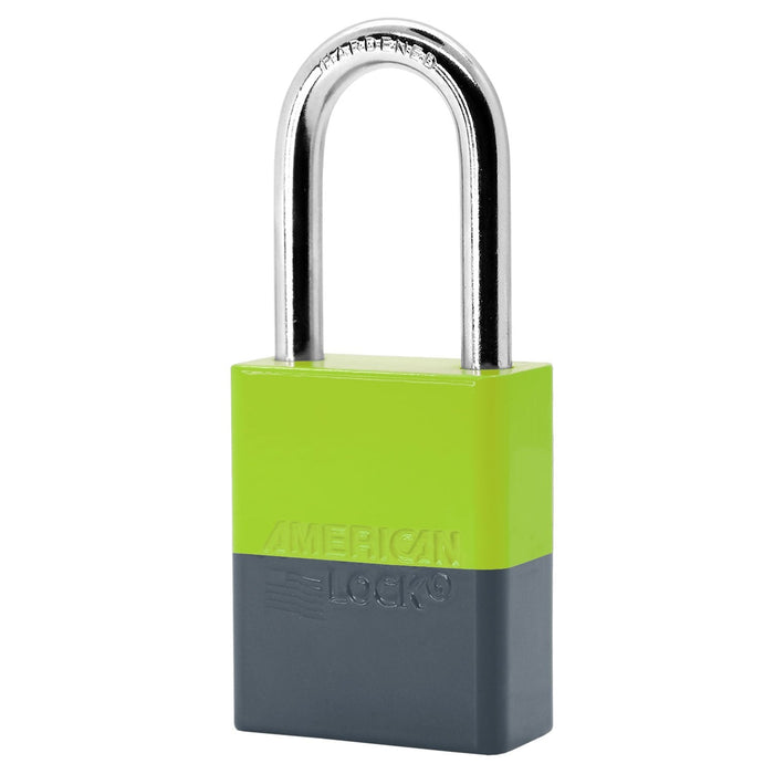 American Lock S1106PC Powder Coated Dual Colored Aluminum Padlock