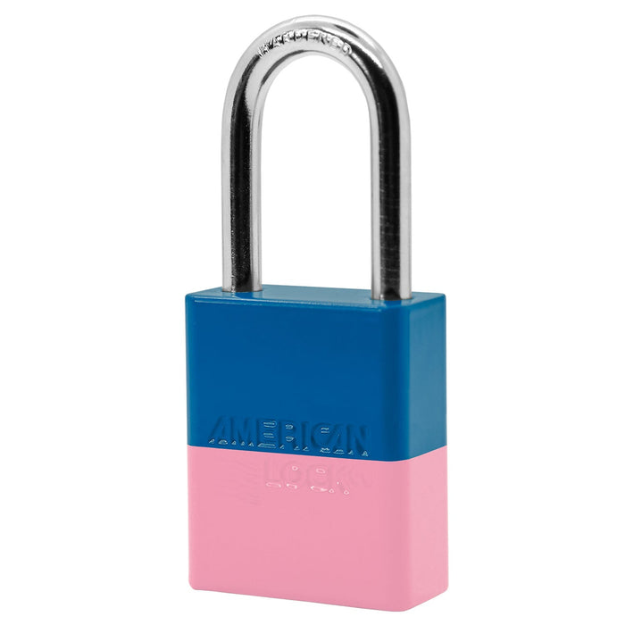 American Lock A1106PC Powder Coated Dual Colored Aluminum Padlock