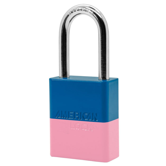 American Lock S1106PC Powder Coated Dual Colored Aluminum Padlock
