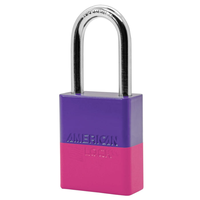 American Lock S1106PC Powder Coated Dual Colored Aluminum Padlock