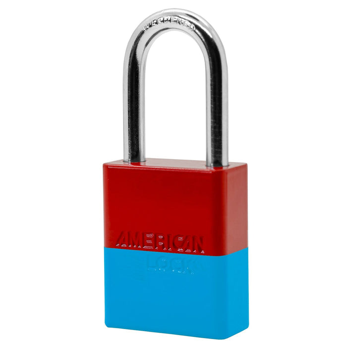 American Lock S1106PC Powder Coated Dual Colored Aluminum Padlock