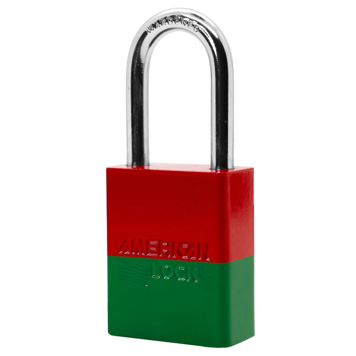 American Lock S1106PC Powder Coated Dual Colored Aluminum Padlock