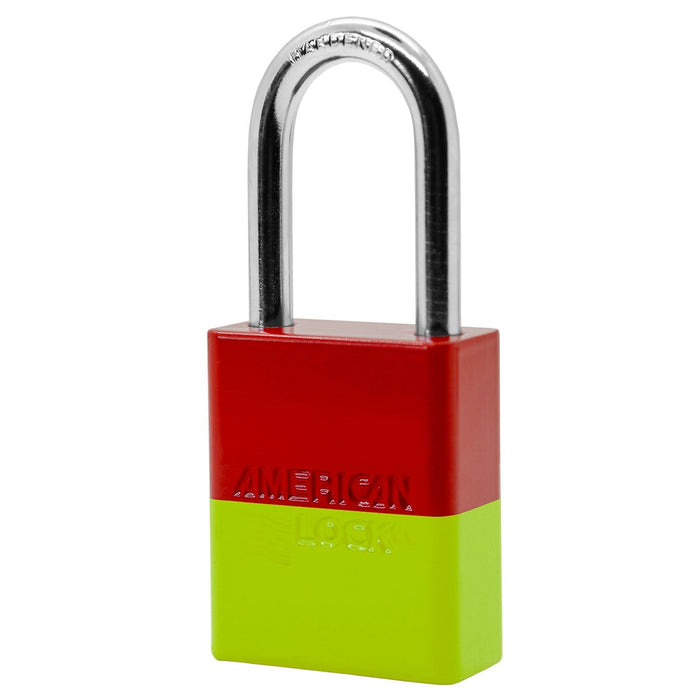 American Lock S1106PC Powder Coated Dual Colored Aluminum Padlock