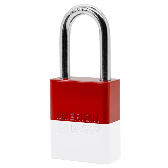 American Lock S1106PC Powder Coated Dual Colored Aluminum Padlock