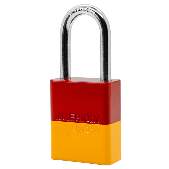 American Lock S1106PC Powder Coated Dual Colored Aluminum Padlock
