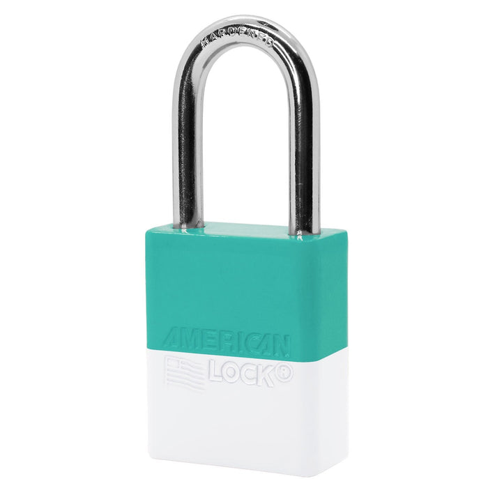 American Lock A1166PC Powder Coated Dual Colored Aluminum Padlock