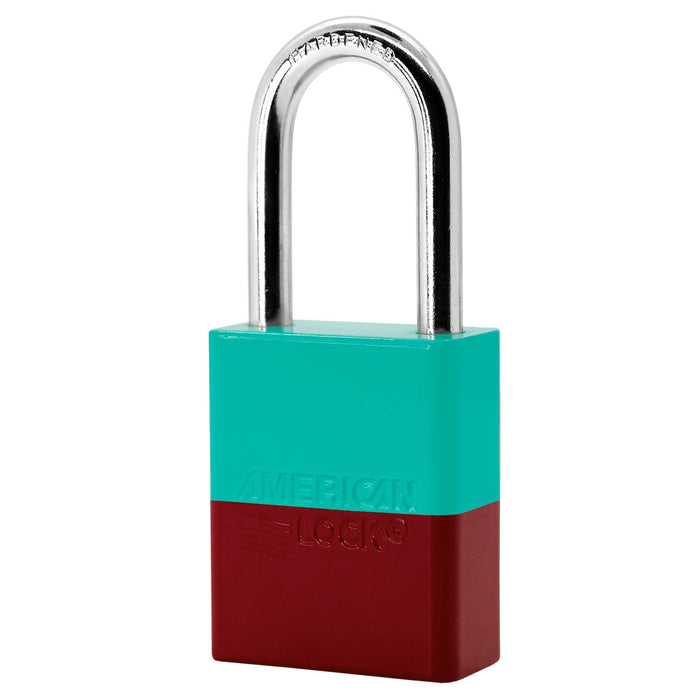 American Lock S1106PC Powder Coated Dual Colored Aluminum Padlock