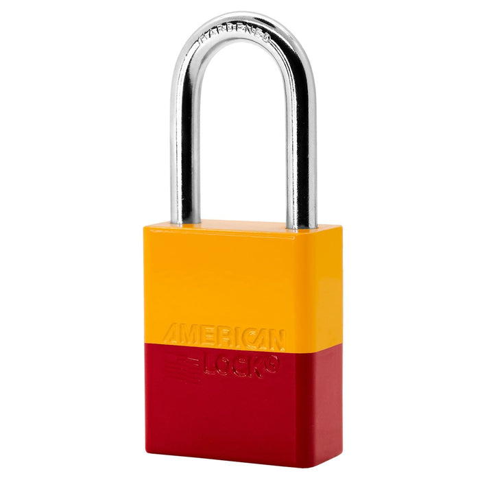 American Lock S1106PC Powder Coated Dual Colored Aluminum Padlock