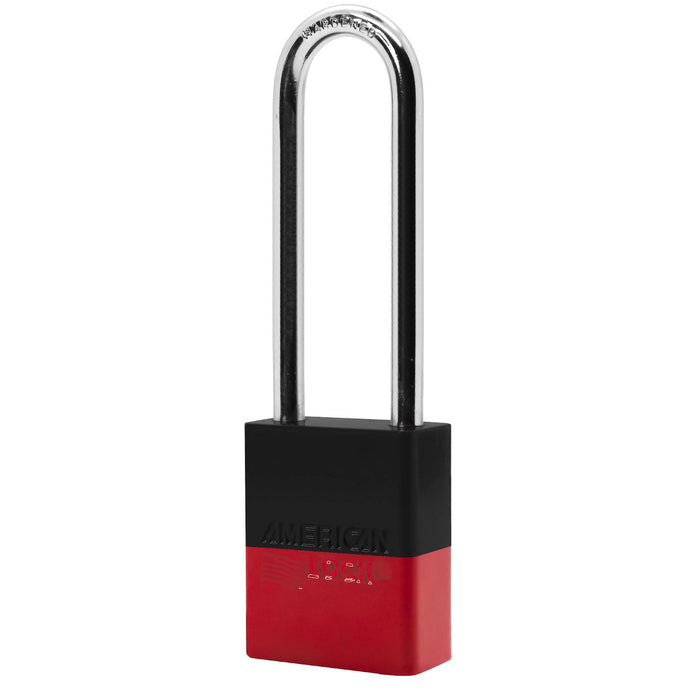 American Lock A1107PC Powder Coated Dual Colored Aluminum Padlock
