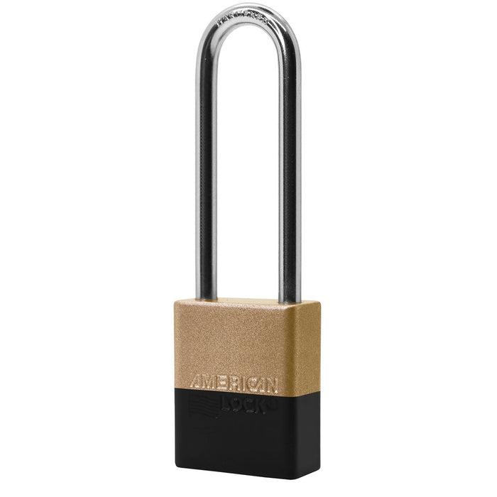 American Lock A1167PC Powder Coated Dual Colored Aluminum Padlock