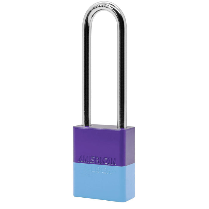 American Lock A1167PC Powder Coated Dual Colored Aluminum Padlock