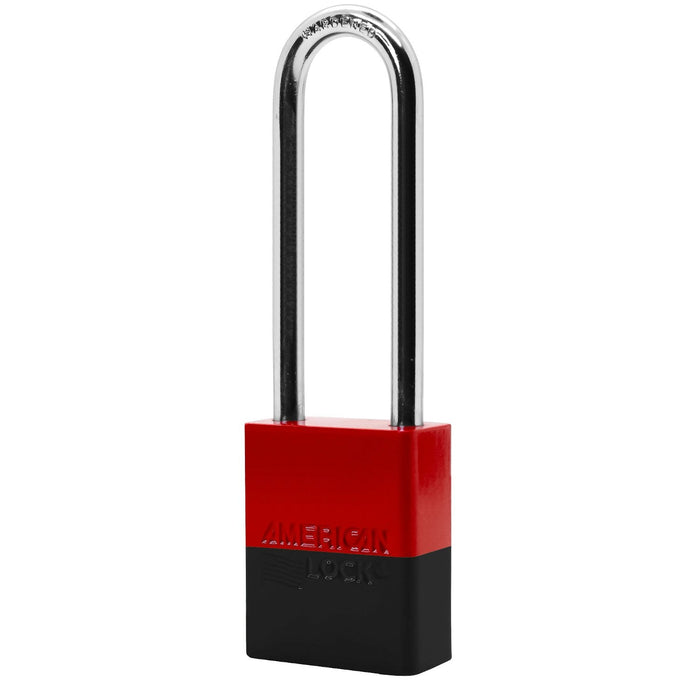 American Lock A1167PC Powder Coated Dual Colored Aluminum Padlock