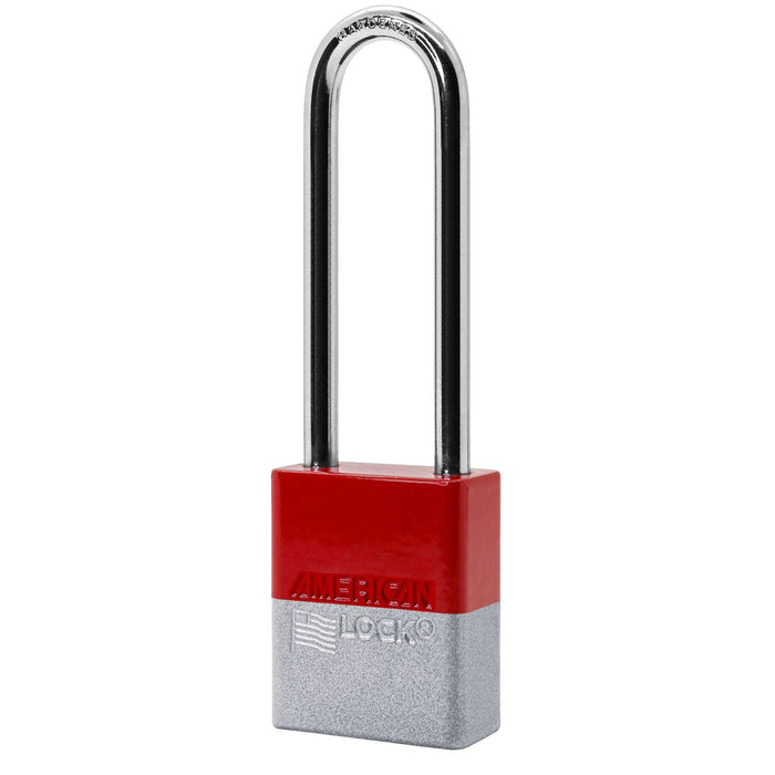 American Lock A1167PC Powder Coated Dual Colored Aluminum Padlock