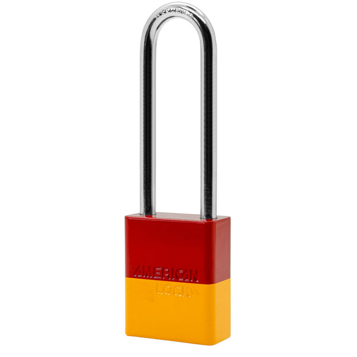 American Lock A1107PC Powder Coated Dual Colored Aluminum Padlock