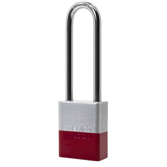 American Lock A1167PC Powder Coated Dual Colored Aluminum Padlock