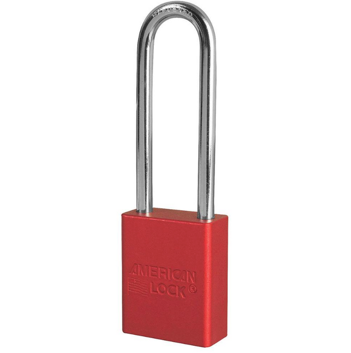 American Lock A1107PC Powder Coated Aluminum Padlock (Keyed Different)