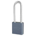 American Lock A12 1-3/4in (44mm) Solid Aluminum Padlock with 3in (76mm) Shackle-Keyed-American Lock-Keyed Alike-A12KA-MasterLocks.com