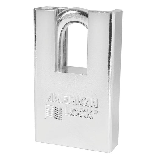American Lock A5360 Shrouded Solid Steel Rekeyable Padlock 2in (51mm) Wide-Keyed-American Lock-Keyed Alike-A5360KA-MasterLocks.com