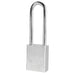 American Lock A6102 1-1/2in (38mm) Solid Steel Rekeyable 6-Padlock with 3in (76mm) Shackle-Keyed-American Lock-Keyed Alike-A6102KA-MasterLocks.com