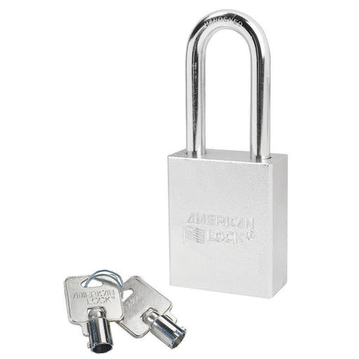 American Lock A7201 1-3/4in (44mm) Solid Steel Rekeyable Tubular Cylinder Padlock with 2in (51mm) Shackle-Keyed-American Lock-Keyed Alike-A7201KA-MasterLocks.com