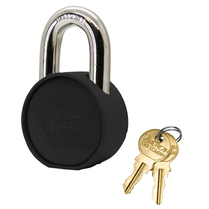 American Lock AH10PC Solid Steel Rekeyable Blade Tumbler Padlock, Powder Coat Finish 2in (51mm) Wide