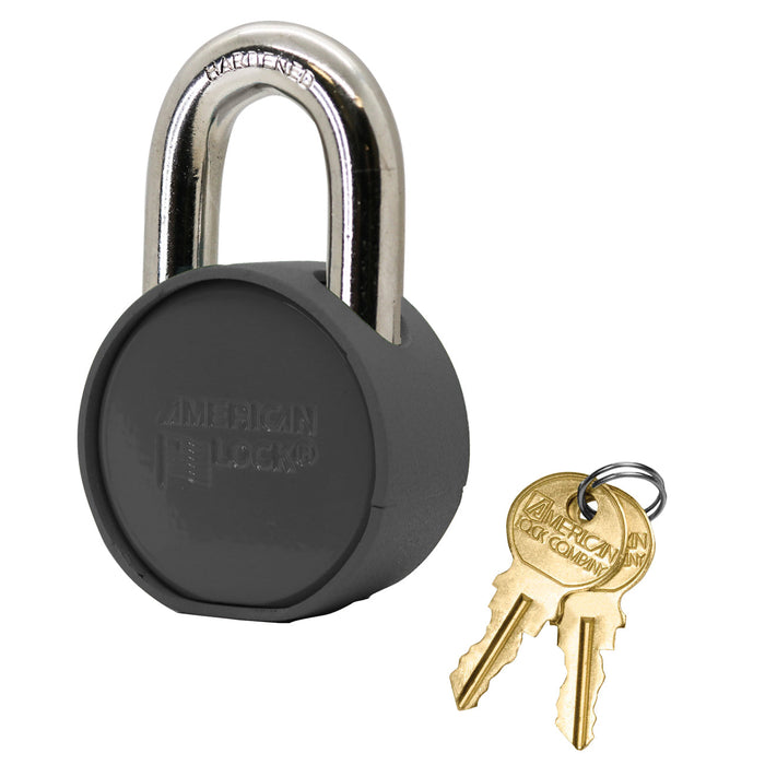 American Lock AH10PC Solid Steel Rekeyable Blade Tumbler Padlock, Powder Coat Finish 2in (51mm) Wide