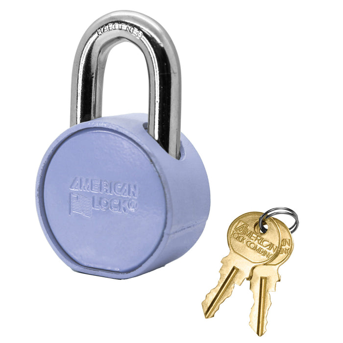 American Lock AH10PC Solid Steel Rekeyable Blade Tumbler Padlock, Powder Coat Finish 2in (51mm) Wide