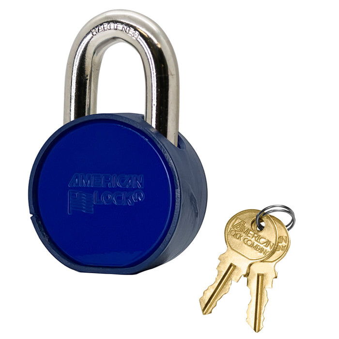 American Lock AH10PC Solid Steel Rekeyable Blade Tumbler Padlock, Powder Coat Finish 2in (51mm) Wide