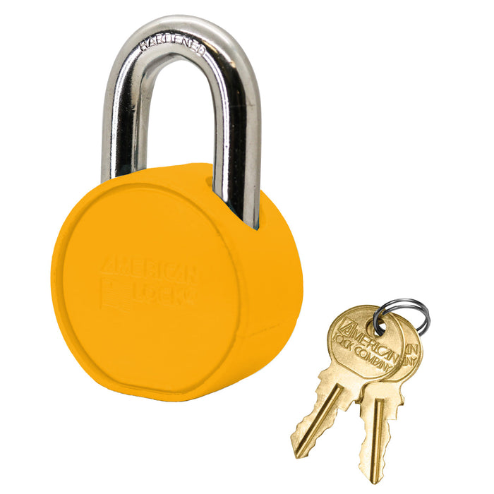 American Lock AH10PC Solid Steel Rekeyable Blade Tumbler Padlock, Powder Coat Finish 2in (51mm) Wide