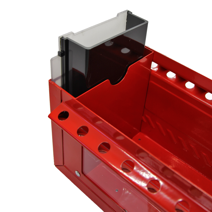 Master Lock S601 Portable Group Lockout Box with Key & Side Window-Master Lock-S601-MasterLocks.com