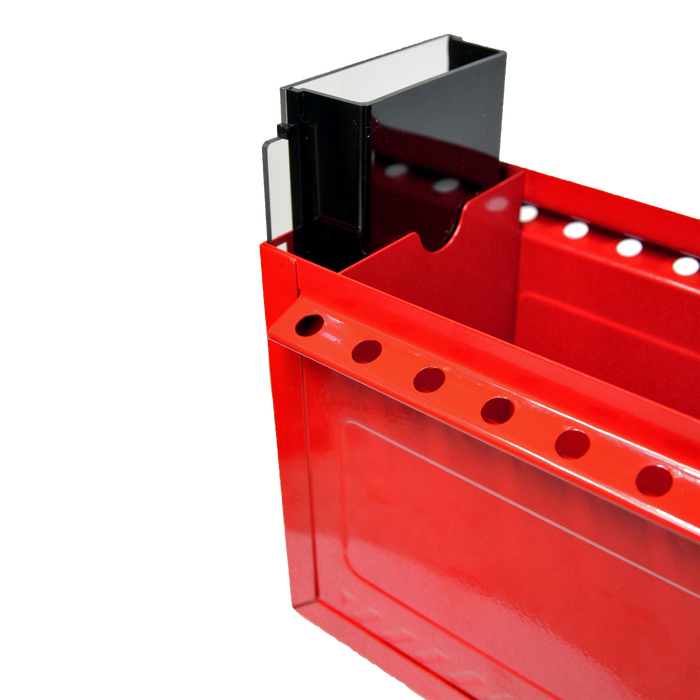 Master Lock S602 Large Group Lockout Box with Key Window & Rewritable Tag-Master Lock-S602-MasterLocks.com