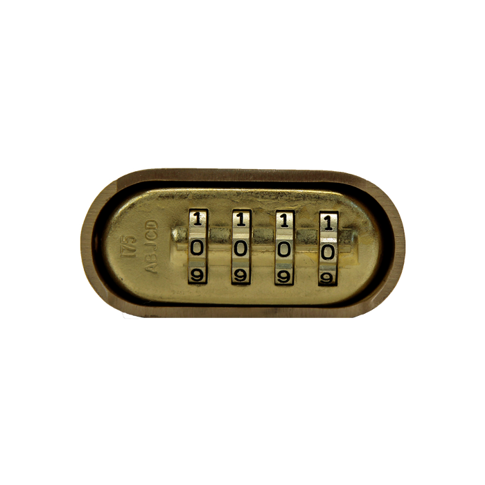 Master Lock 175 Resettable Combination Brass Padlock 2in (51mm) Wide-Combination-Master Lock-1in (25mm)-175-MasterLocks.com