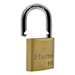 Master Lock 4140 V-Line Brass Padlock 1-1/2in (38mm) Wide-Keyed-Master Lock-MasterLocks.com
