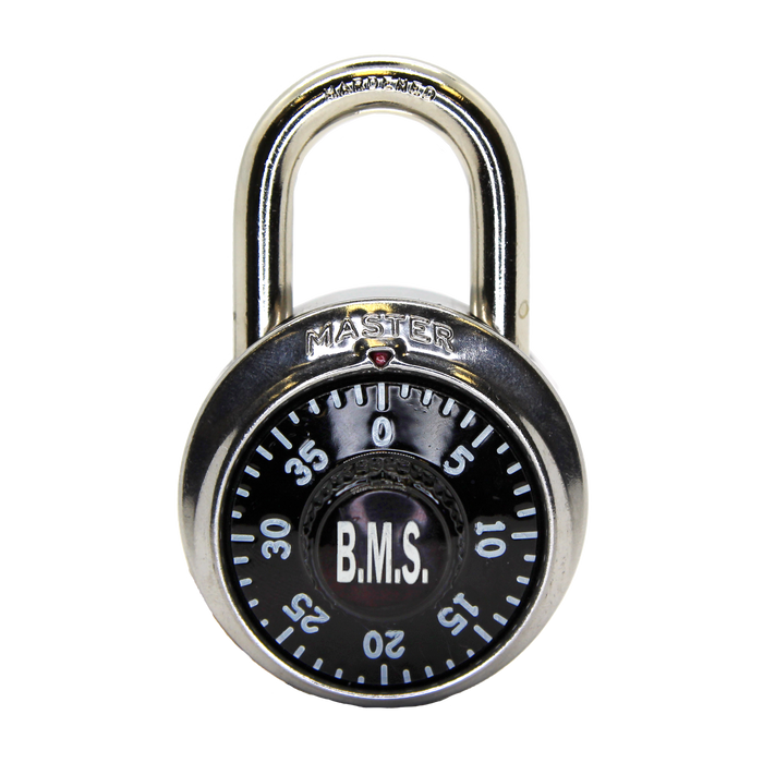Master Lock 1525 General Security Combination Padlock with Key Control Feature and Colored Dial 1-7/8in (48mm) Wide-1525-Master Lock-MasterLocks.com