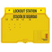 Master Lock 1482BES 4-Lock Padlock Station, English/Spanish, Unfilled-Keyed-Master Lock-1482BES-MasterLocks.com