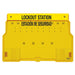 Master Lock 1483BES 10-Lock Padlock Station, English/Spanish, Unfilled-Keyed-Master Lock-1483BES-MasterLocks.com