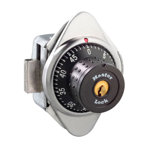 Master Lock 1630MD Built-In Combination Lock with Metal Dial for Lift Handle Lockers - Hinged on Right-Master Lock-Black-1630MD-MasterLocks.com