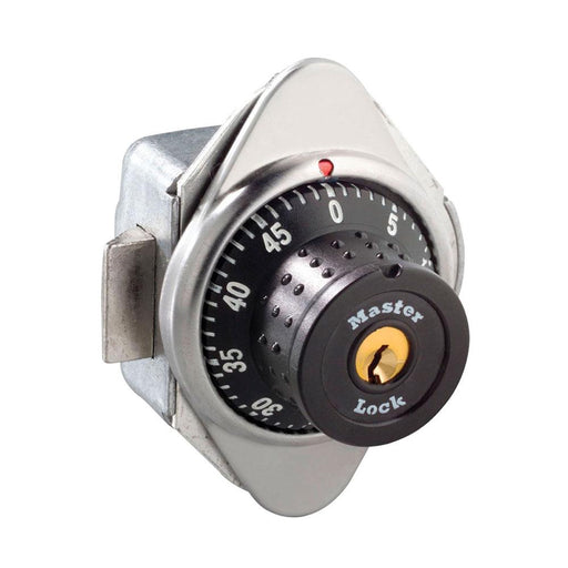 Master Lock 1652MD Built-In Combination Lock with Green Metal Dial Single Point Latch Lockers - Hinged on Right-Master Lock-MasterLocks.com