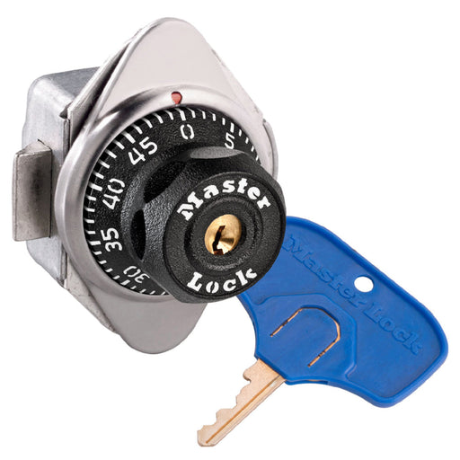 Master Lock 1656MKADA ADA Compliant Built-In Combination Lock for Single Point Horizontal Latch Lockers - Hinged on Right-Combination-Master Lock-1656MKADA-MasterLocks.com