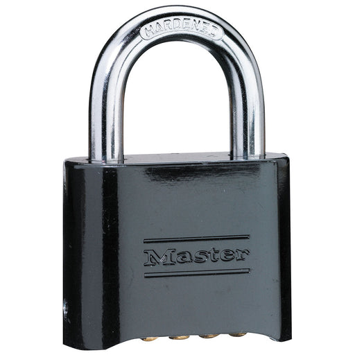 Master Lock 178D Set Your Own Combination Solid Body Padlock; Black 2in (51mm) Wide-Combination-Master Lock-178D-MasterLocks.com