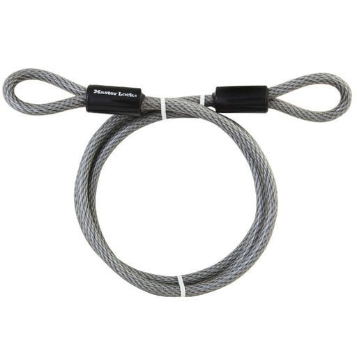 Master Lock 78DPF 6ft (1.8m) Long x Diameter Looped End Cable 3/8in (10mm) Wide-Other Security Device-Master Lock-78DPF-MasterLocks.com