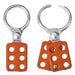 Master Lock 417 Aluminum Lockout Hasp, Jaw Clearance 1-1/2in (38mm) Wide-Other Security Device-Master Lock-417-MasterLocks.com