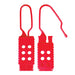Master Lock 428 Nylon Non-Conductive Lockout Hasp, x (25mm x 64mm) Jaw Clearance 1in 2-1/2in Wide-Other Security Device-Master Lock-428-MasterLocks.com