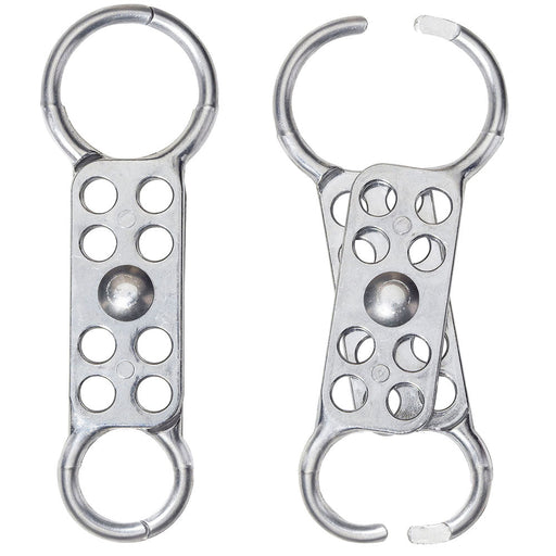 Master Lock 429 Dual Jaw Clearance Aluminum Lockout Hasp, 1in (25mm) and 1-1/2in (38mm) Jaw Clearance-Other Security Device-Master Lock-429-MasterLocks.com