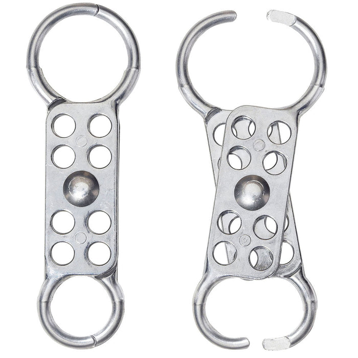 Master Lock 429 Dual Jaw Clearance Aluminum Lockout Hasp, 1in (25mm) and 1-1/2in (38mm) Jaw Clearance-Other Security Device-Master Lock-429-MasterLocks.com