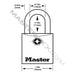 Master Lock 4683Q Solid Metal TSA-Accepted Luggage Lock; 4 Pack 7/8in (22mm) Wide-Keyed-Master Lock-4683Q-MasterLocks.com