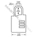 Master Lock 4684T Set Your Own Combination TSA-Accepted Luggage Lock 2 Pack 1-3/8in (35mm) Wide-Combination-Master Lock-4684T-MasterLocks.com
